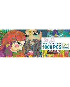 Djeco Puzzle Kouzelná Indie - 1000 pcs