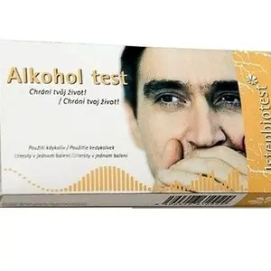1stepbiotest Alkohol test ze slin 5 ks