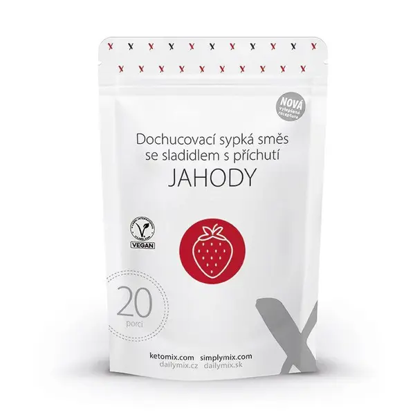 KetoMix Dochucovací směs příchuť jahoda 60 g