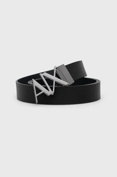 Oboustranný kožený pásek Armani Exchange