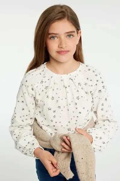 Dětská bavlněná halenka Mayoral