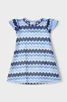 Dívčí šaty Mayoral modrá barva, mini, 3926