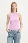 Top Hugo Blue Easy Tank_B
