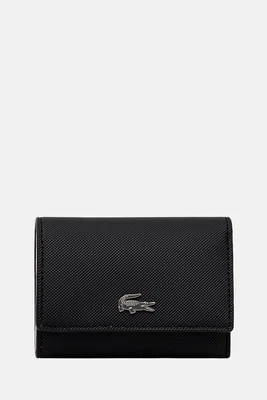 Peněženka Lacoste černá barva, NF4190AA