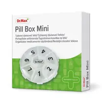 Dr. Max Pill Box Mini týdenní dávkovač léků 1 ks