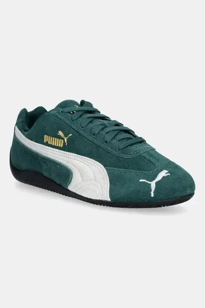 Semišové tenisky Puma Speedcat OG černá barva, 398846