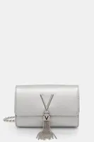 Kabelka Valentino Bags stříbrná barva, VBS1R403G