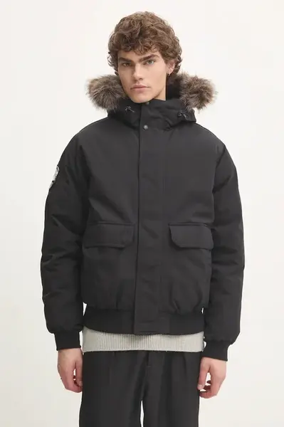 Bunda Superdry pánská, černá barva, zimní, M5011930A-12A