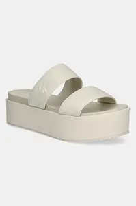 Pantofle Calvin Klein Jeans FLATFORM SANDAL WEBBING IN