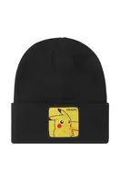 Čepice Capslab x Pokemon černá barva, CL/PKM/1/BON/PIK1