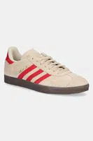 Tenisky adidas Originals Gazelle béžová barva, JH5393