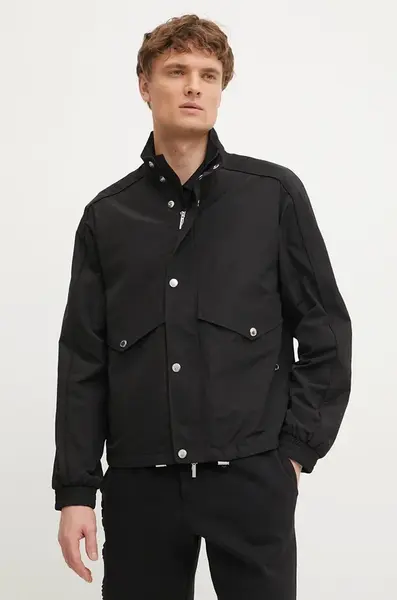 Bunda Michael Kors černá barva, přechodná, CR5208EBB0