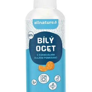 Allnature Bílý ocet 10% s vůní pomeranče 1000 ml