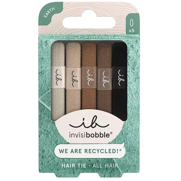 Invisibobble Hair Tie gumička do vlasů 5 ks mocha