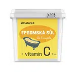 Allnature Epsomská sůl s vitamínem C 5 kg
