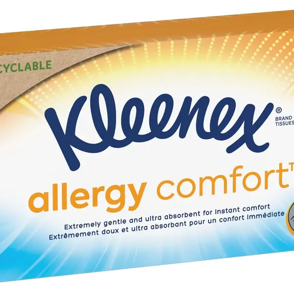 Kleenex Allergy Comfort Box papírové kapesníky 56 ks