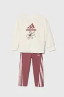 Dětská souprava adidas I DY MDOG růžová barva, IZ2835