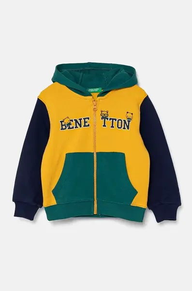 Dětská bavlněná mikina United Colors of Benetton