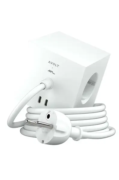 Magnetická dobíjecí kostka Avolt Square 1, 2 x USB, 1,8 m