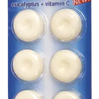 PECTOL Dropsy s eukalyptovou příchutí a vitaminem C blistr 8 ks