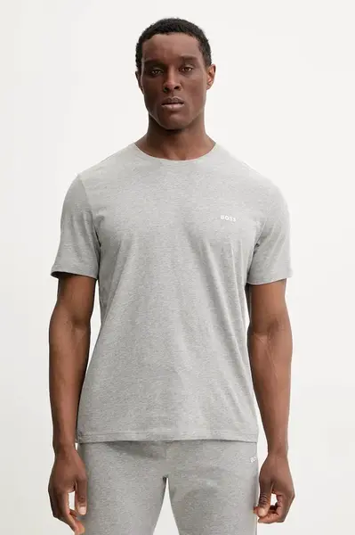 BOSS loungwear tričko pánské bavlněné s elastanem Mix&Match T-Shirt R