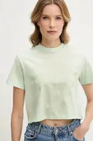 Bavlněné tričko Guess ADELE tyrkysová barva, V2YI06 K8HM0