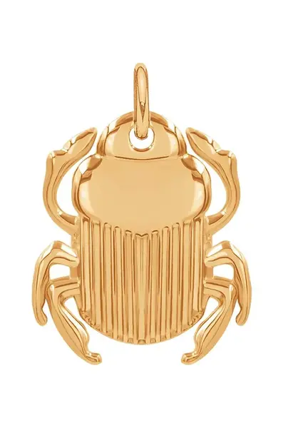 Pozlacený přívěsek Lilou Skarabeus