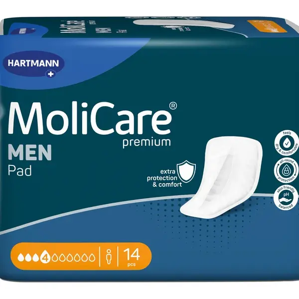 MoliCare Men 4 kapky absorpční vložky 14 ks