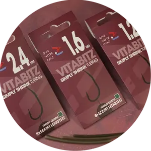 One more cast smršťovací hadička vitabitz simply shrink tubing green 8 x 55 mm - 1,2 mm