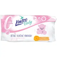 Linteo Baby vlhčené ubrousky s měsíčkem lékařským 72 ks