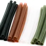 Taska silikonová ochranná bužírka 3x60mm-černé