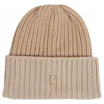 Tommy Hilfiger dámská čepice AW0AW15299ABH Cashmere Creme