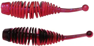 Berkley gumová nástraha powerbait power naiad salmon egg red black - 5 cm 10 ks