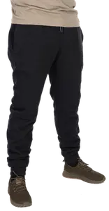 Fox tepláky collection sherpa jogger black/orange - xxl