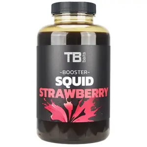 Tb baits booster squid strawberry - 500 ml