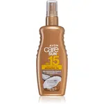 Avon Care Sun + Bronze ochranný suchý olej na opalování SPF 15 150 ml