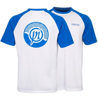 Preston innovations tričko lightweight white raglan t-shirt - xxxxl