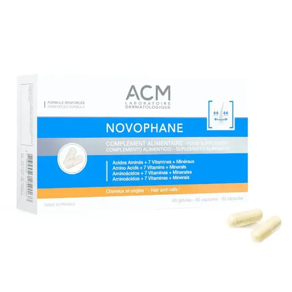 ACM Novophane pro podporu kvality vlasů a nehtů 60 kapslí