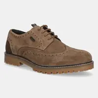 Polobotky Barbour Marble pánské, hnědá barva, MFO0713BE31