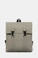 Batoh Rains MSN Bag Mini W3 zelená barva, velký, hladký, 13310