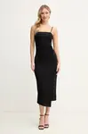 Šaty Armani Exchange černá barva, mini, XW000363 AF12979