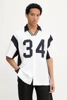 Bavlněná košile AMBUSH Sports Designed Shirt pánské, bílá barva, relaxed, s klasickým límcem, 12115310