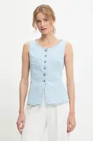 Džínová vesta Answear.LAB