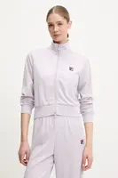 Mikina Fila Lorce dámská, fialová barva, hladká, FAW1011