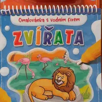 Zvířata - Omalovánka s vodním fixem - Wierzchowska Barbara