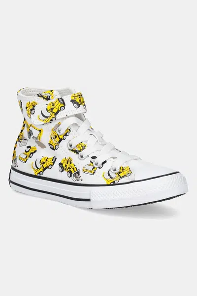 Kecky Converse Chuck Taylor All Star 1V bílá barva, A10766C
