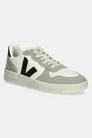 Kožené sneakers boty Veja VI0220500B V-10 LEATHER zelená barva, VI0220500B