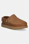 Nubukové pantofle UGG Goldenstar Villa Clog