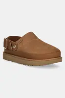 Nubukové pantofle UGG Goldenstar Villa Clog