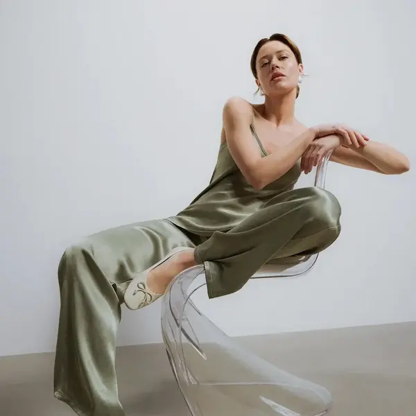 Baleríny Answear.LAB béžová barva